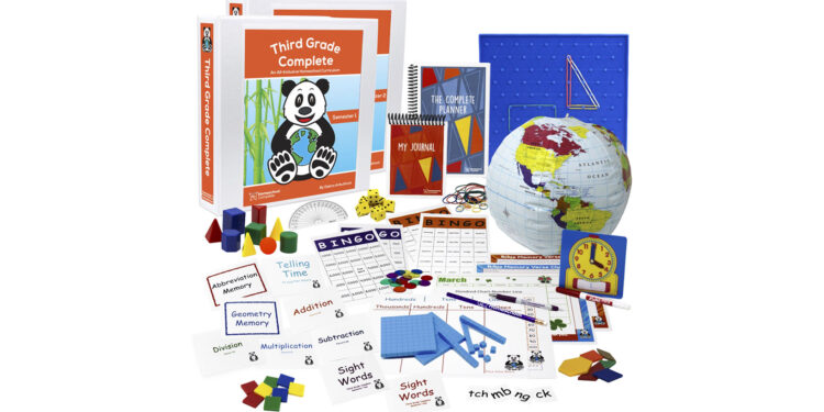 Homeschool Complete 3rd Grade Curriculum, Semester One